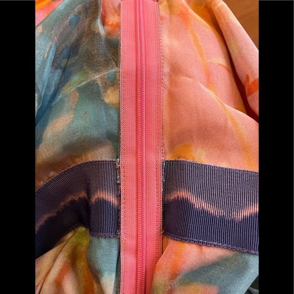 Moschino CheapandChic Floral Watercolor Silk Dress - Picture 10 of 13